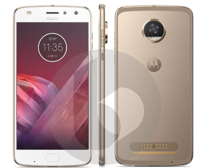 Moto z2 Play will be having a front flash and much more