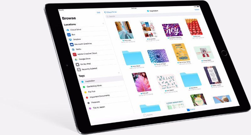 iOS 11 All Your Files in One Place