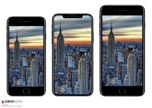 iPhone 8 possible front view