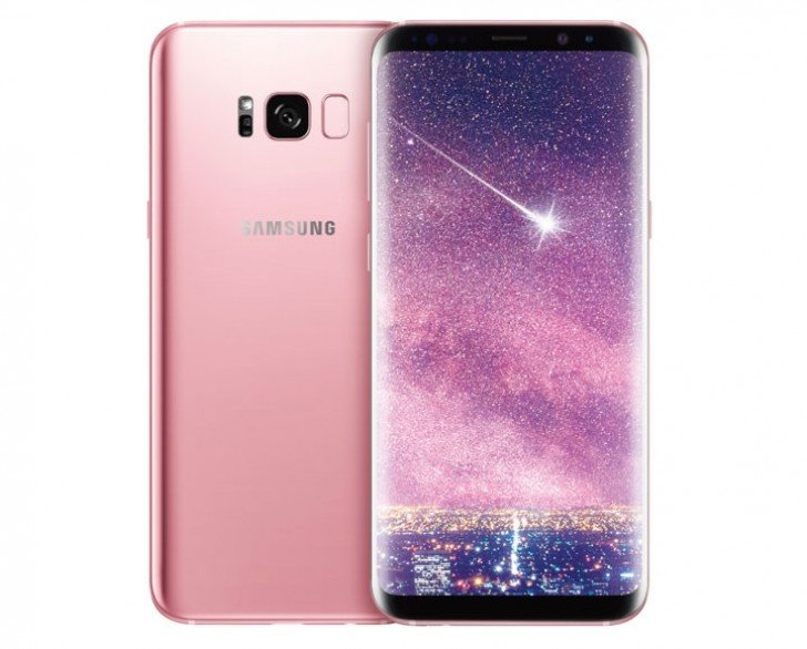 Samsung announces new Rose Pink color option for Galaxy S8+ in Taiwan