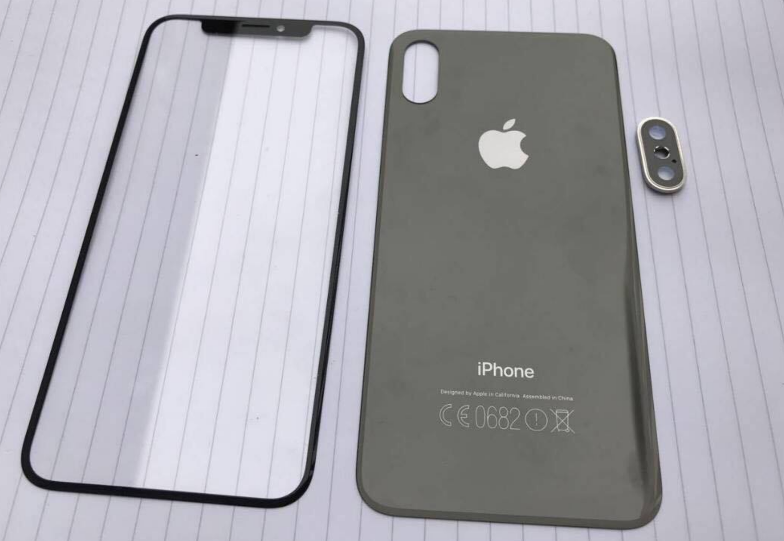 Leaked Outer shell of iPhone 8