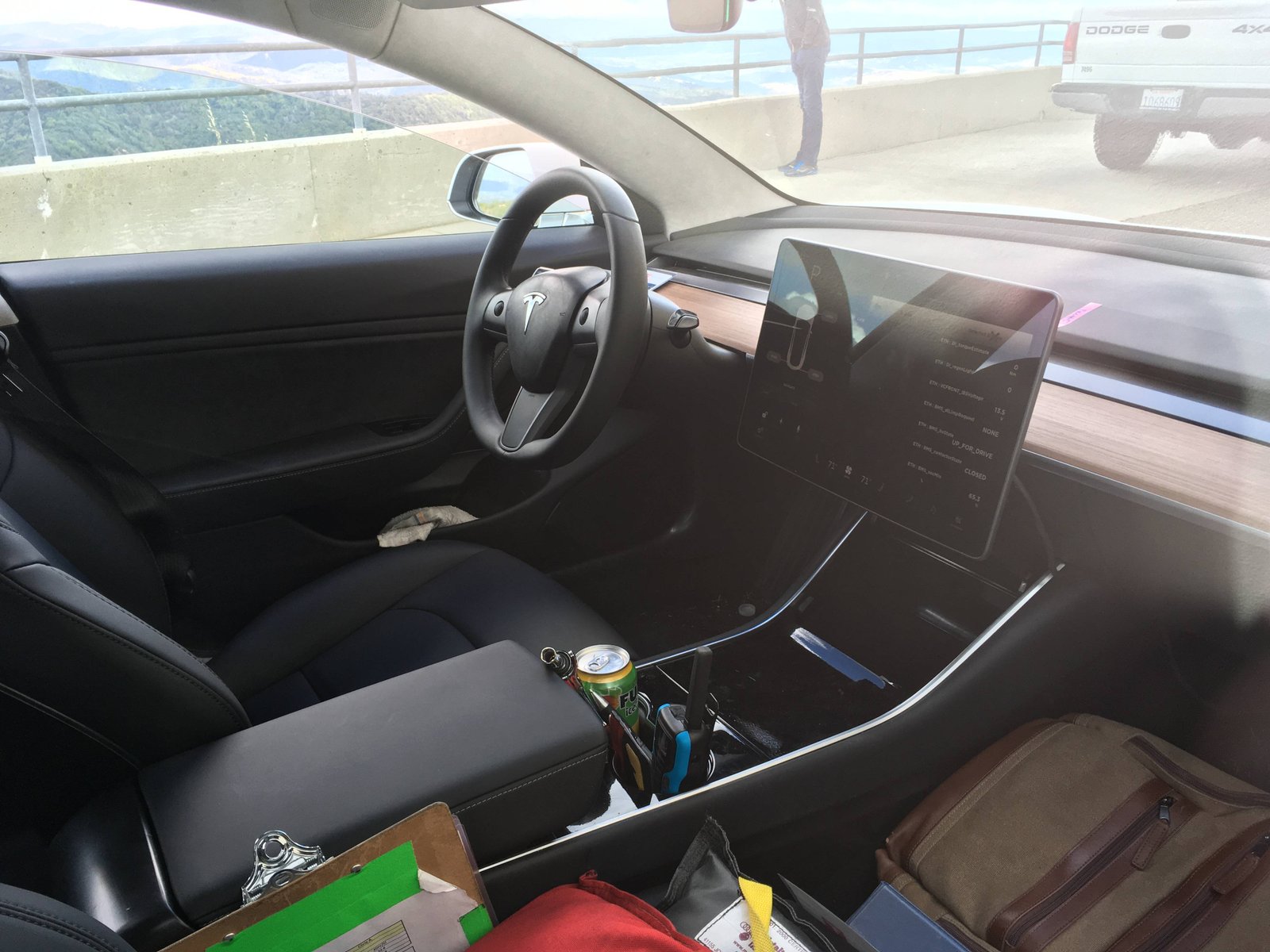 Leaked Images Show the Interiors of Tesla Model 3 for First Time 