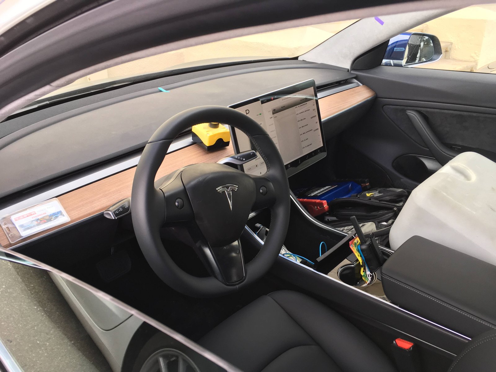 Tesla Model 3 Leaked Interiors