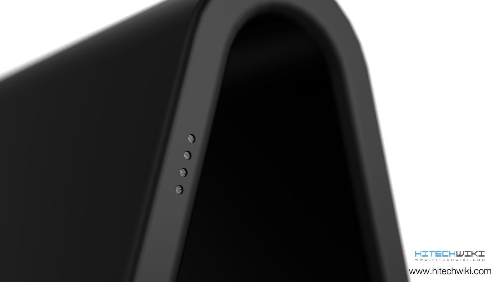 A close view from side