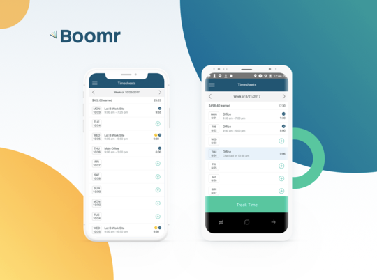 Boomr’s Time Clock Software & Mobile Time Tracking App is Used by Over 100K Users