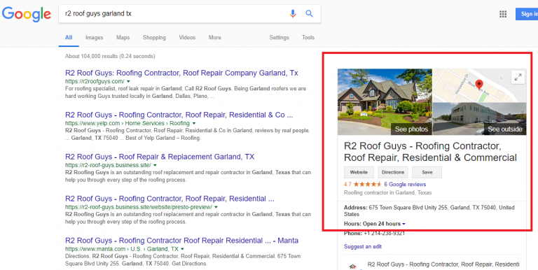 How to Use Google to Find an Honest and Reliable Roofing Contractor?