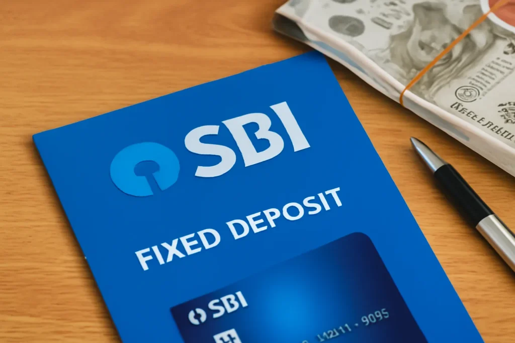 SBI fixed deposit interest rate chart 