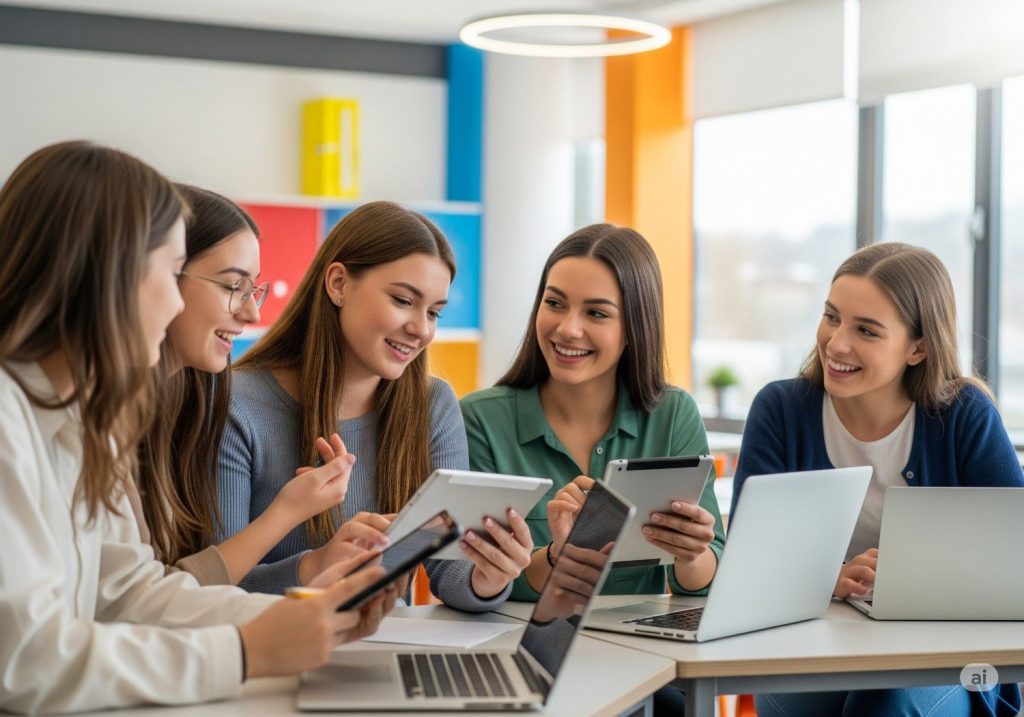 Student confidently stepping into the future after 10th with long-term goals and vision