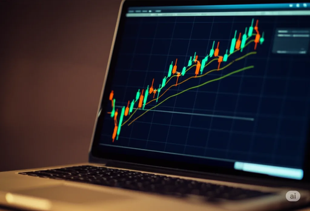 Definition of Dow Futures with financial chart background