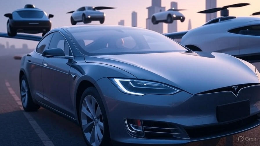 A futuristic flying car soaring above Mumbai skyline,Flying cars