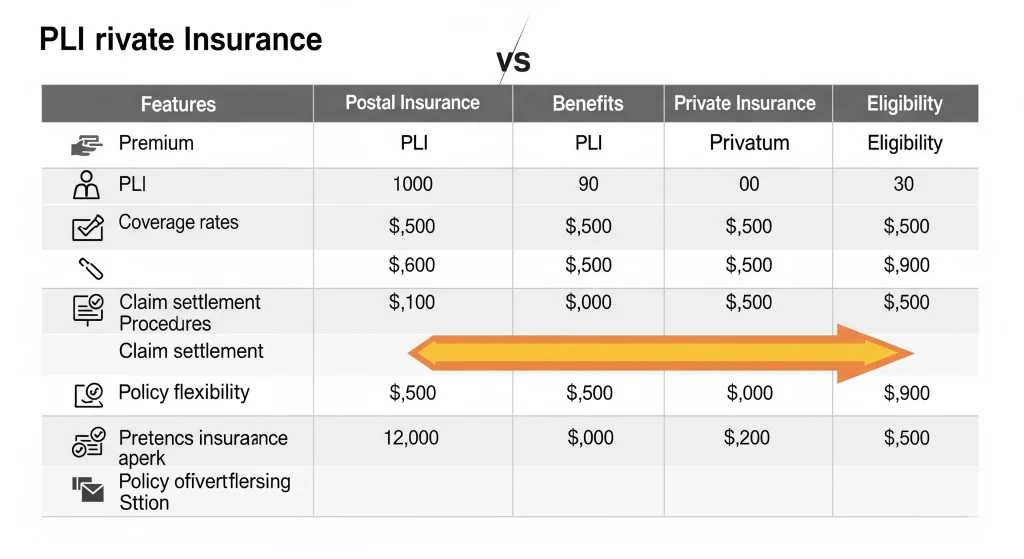 Graph showing claim settlement ratio of Post Office vs private life insurance companies
