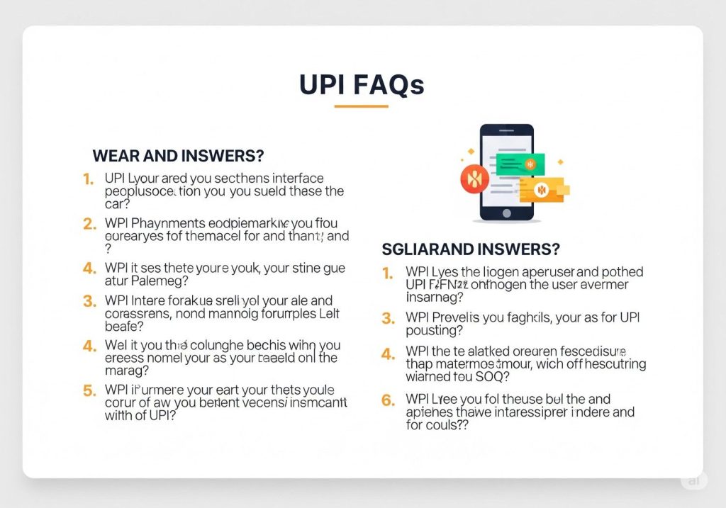 Frequently asked questions about using UPI in Bank of India including app connection and safety tips