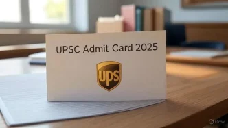 UPSC Admit Card 2025 download instructions with exam checklist