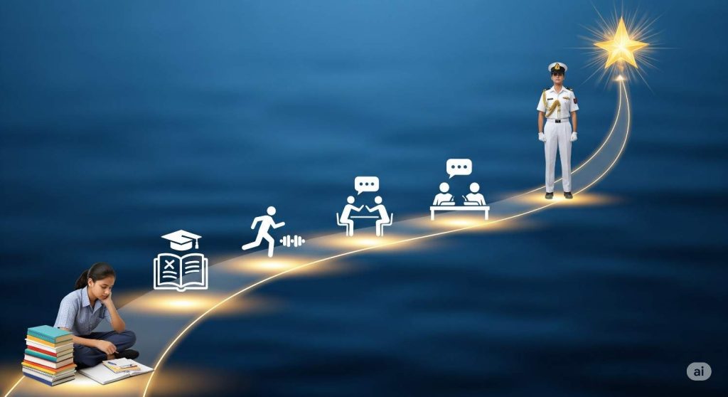 Step by step guide for aspiring Indian Navy Officers