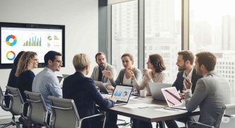 How to Create Payment Process Diagram Step by Step with a person reviewing the workflow