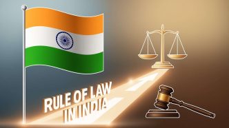 Easy explanation of the Rule of Law in India for beginners with examples