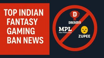 Top Indian fantasy gaming ban news 2025 Dream11 MPL Zupee My11Circle latest updates