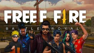 Free Fire Battle Royale Game being played by Indian gamers on mobile devices