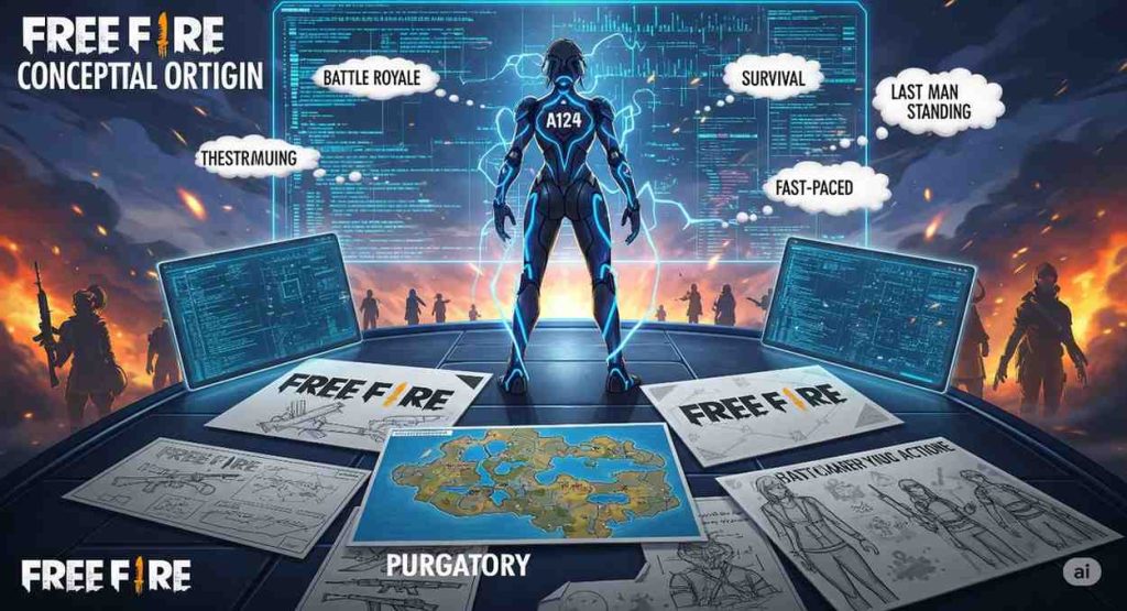 The early development and global rise of the Free Fire Battle Royale Game from 2017