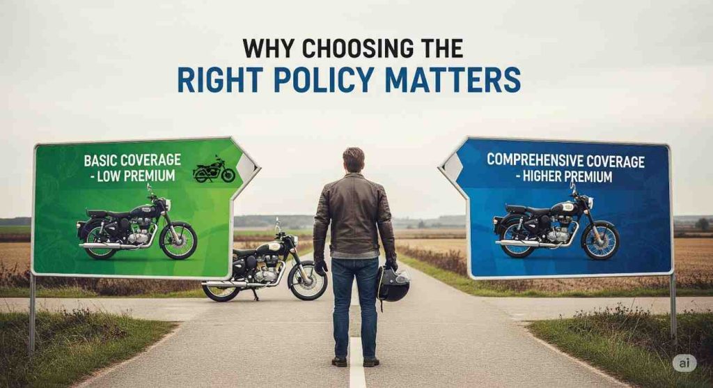 Why choosing the right Royal Enfield Bike Insurance policy matters for maximum protection and benefits.