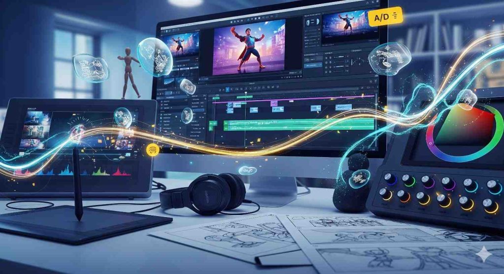 Video Editing and Animation freelance skills