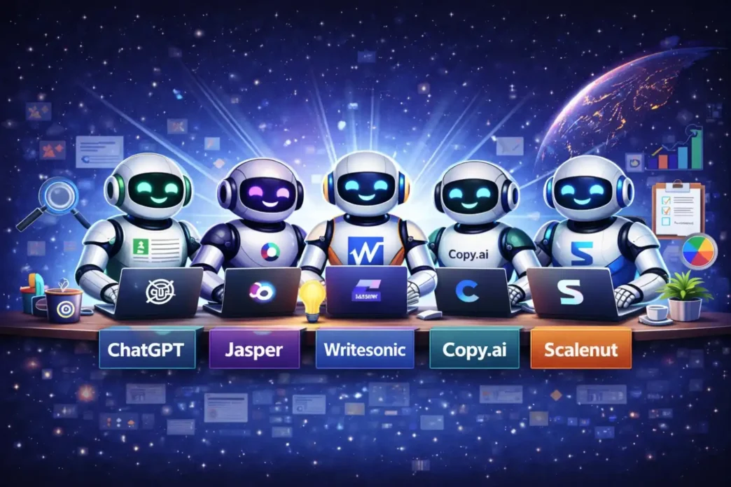 top 5 ai content creation tools