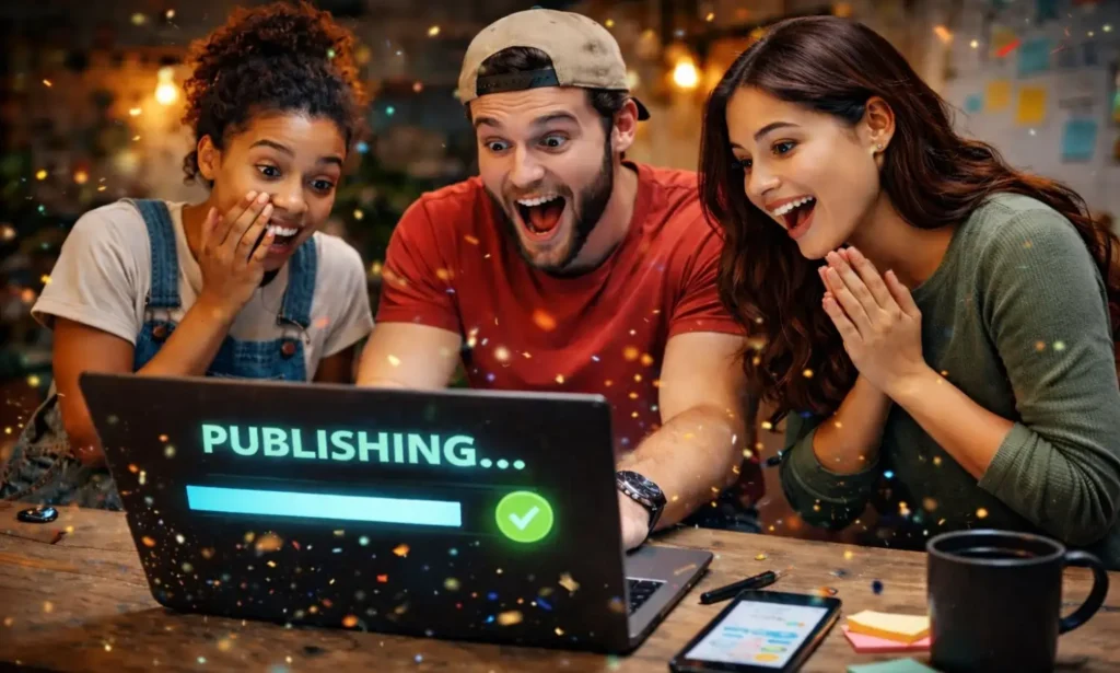 build an app and publishing