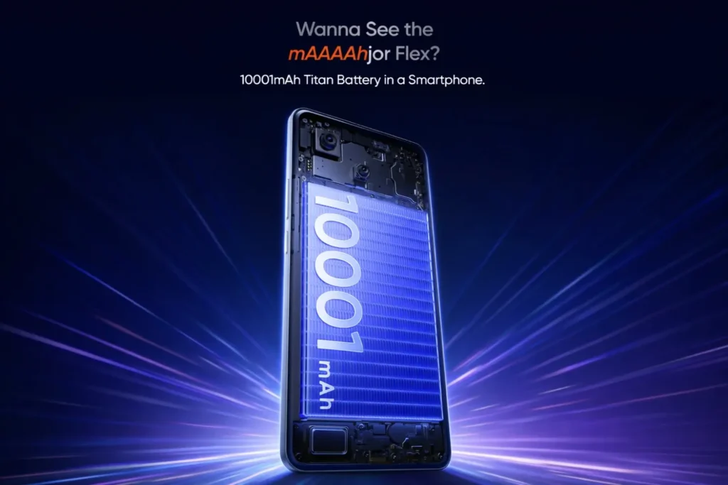 Realme P4 Power Launch powerfull battery