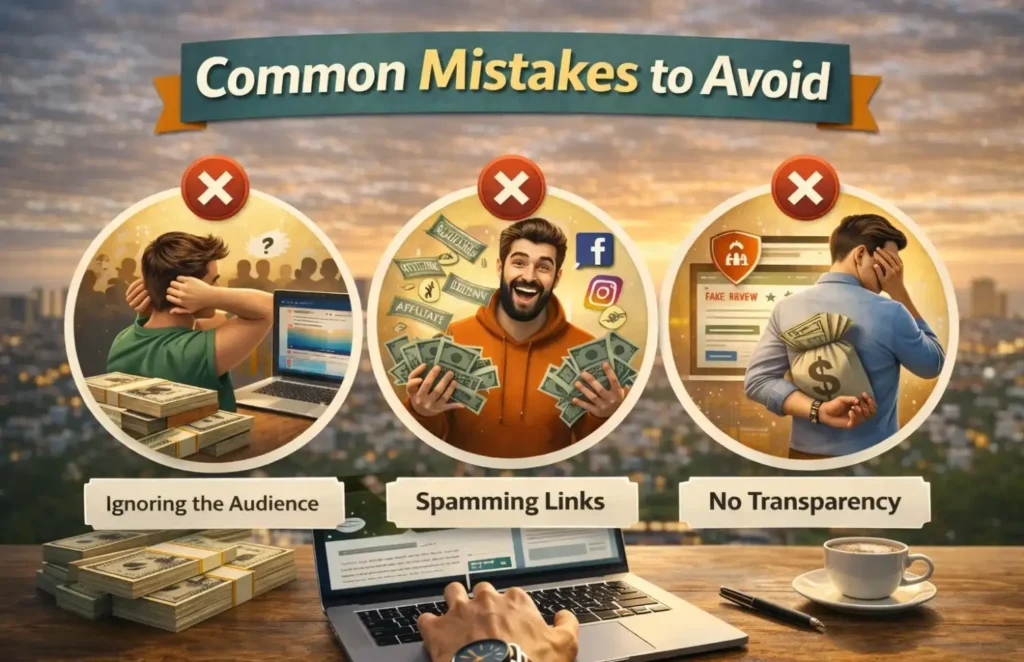 Common Mistakes to Avoid Make Money Online
