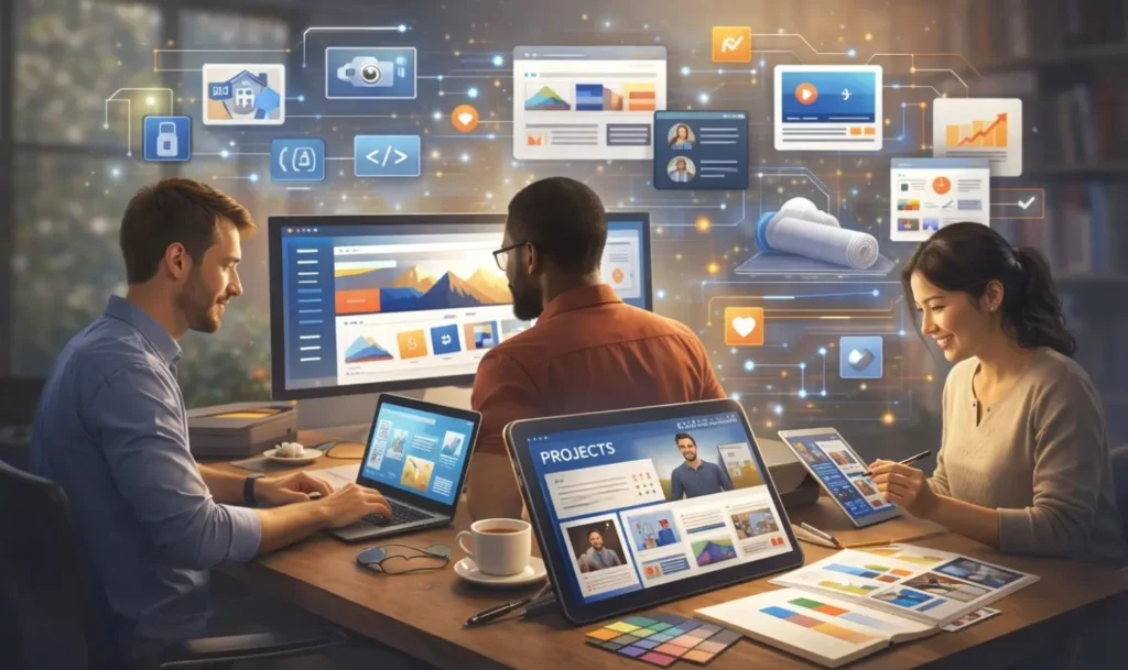 Build Real Projects & Portfolio 