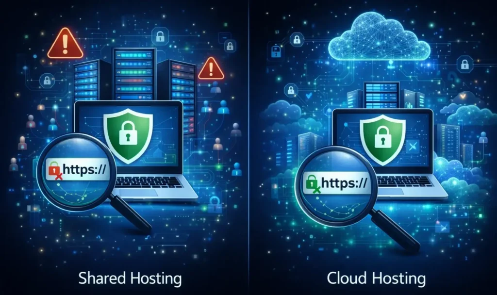 SSL Monitoring Tools shared vs cloud hosting