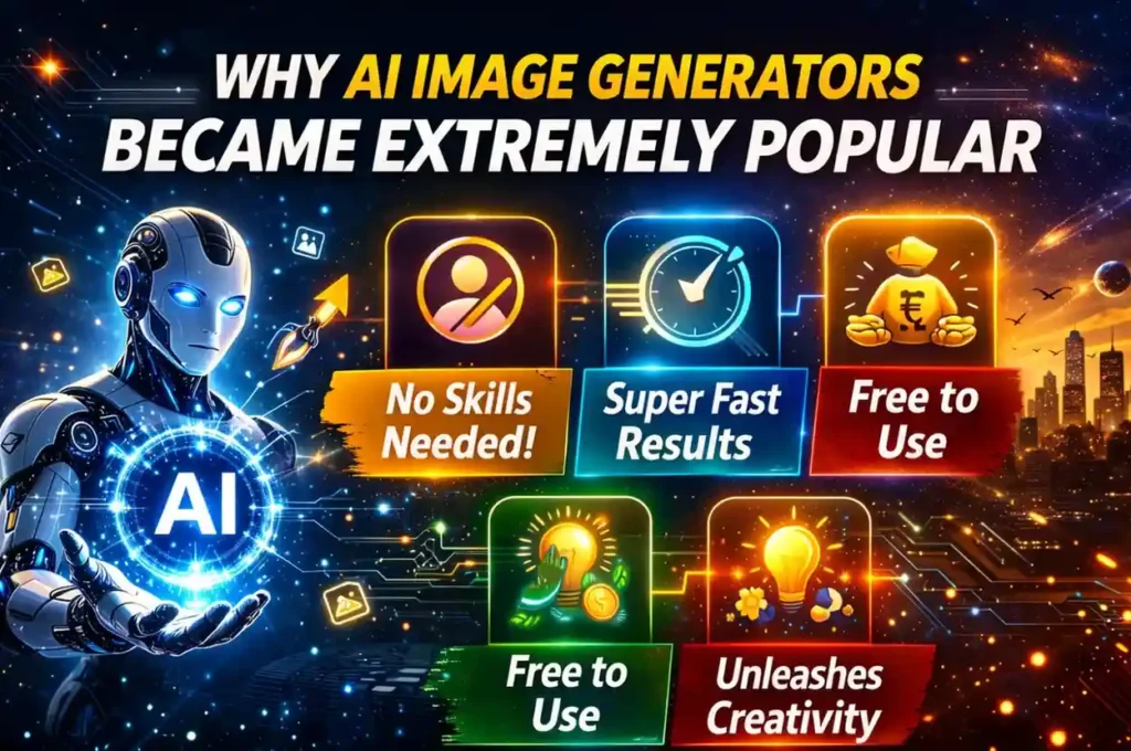 Why AI Image Generators Became Popular – Free AI Image Generator benefits.