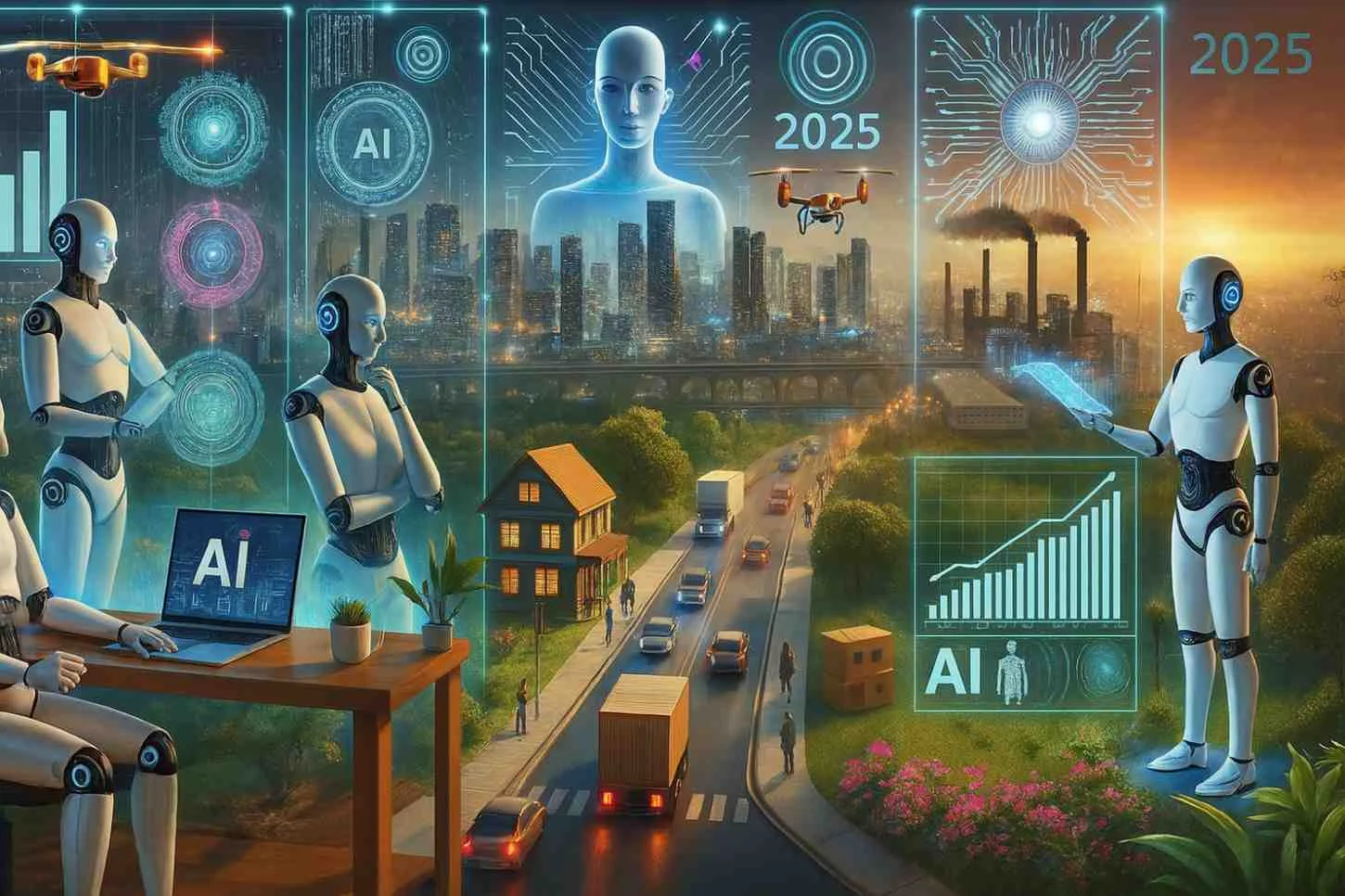 future of artificial intelligence in 2025 including virtual assistants ai in healthcare agentic ai and integration with robotics and smart homes