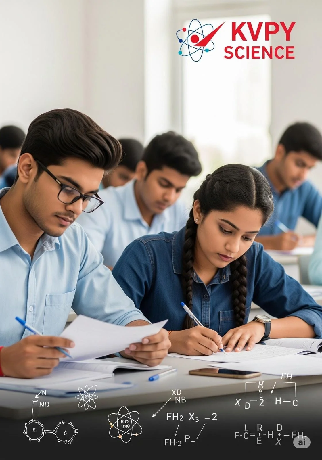 KVPY exam for science stream students