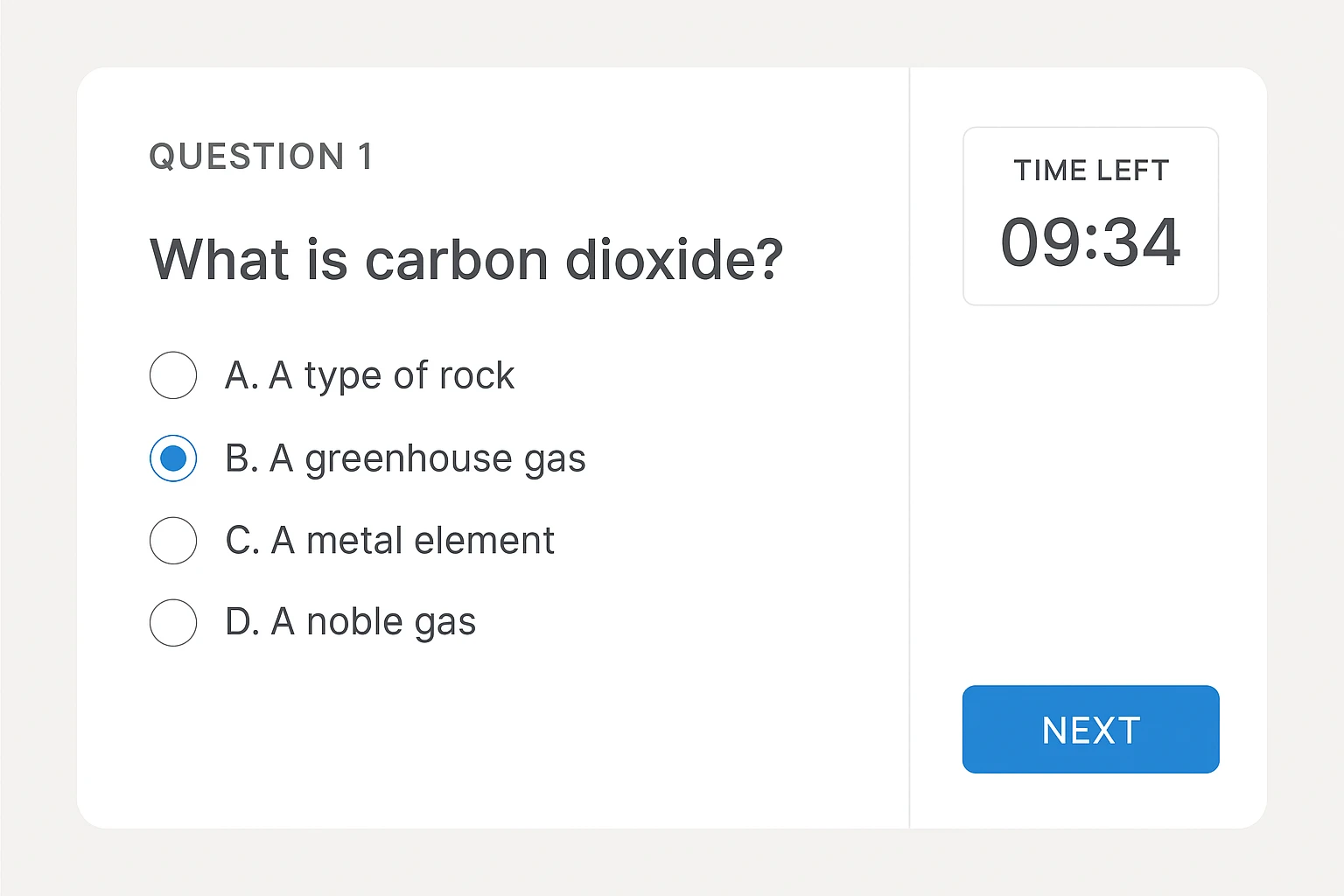 sample-question-screen-from a test-interface