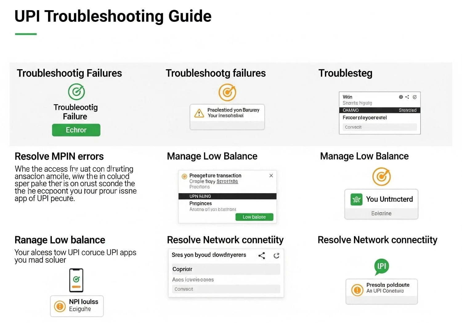 Troubleshooting UPI issues in Bank of India including common problems and quick solutions for linking account and payment failures
