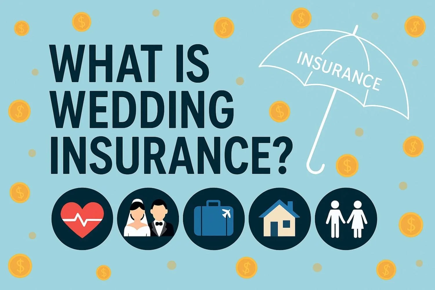 explaining what wedding insurance is, highlighting its purpose to protect against financial losses from unexpected wedding events.