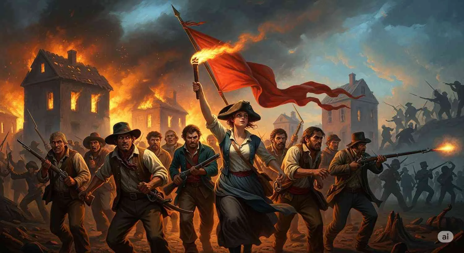Portraits of Indian revolutionaries like Bhagat Singh and Chandrashekhar Azad who ignited the fire of resistance during the 200 years of struggle for freedom.